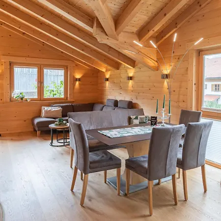 Blockhaus Grünes Herz Apartment Halblech
