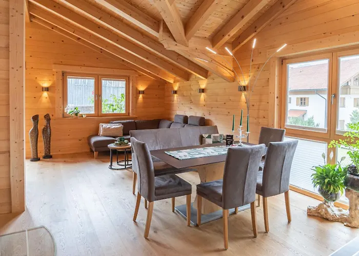 Blockhaus Gruenes Herz Appartement Halblech